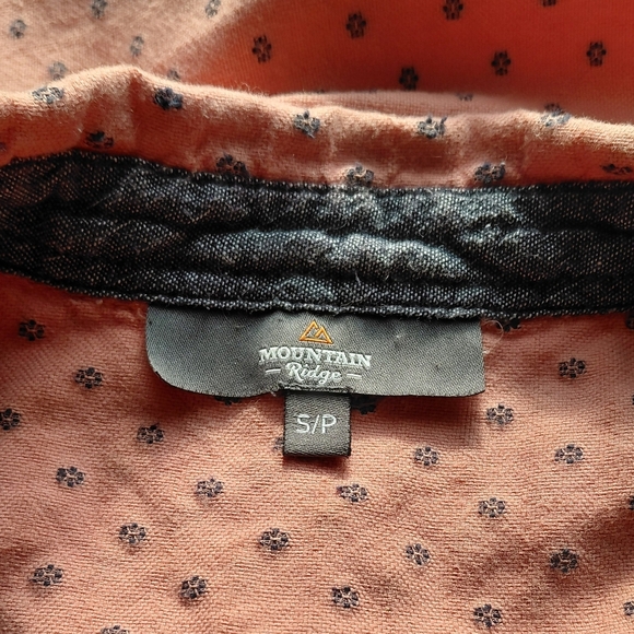 Men's Casual Button Down Shirt - Coral - Picture 4 of 6